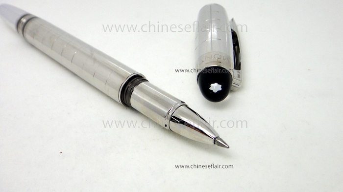 Replica Montblanc Pen Starwalker Stainless Steel Silver Fineline